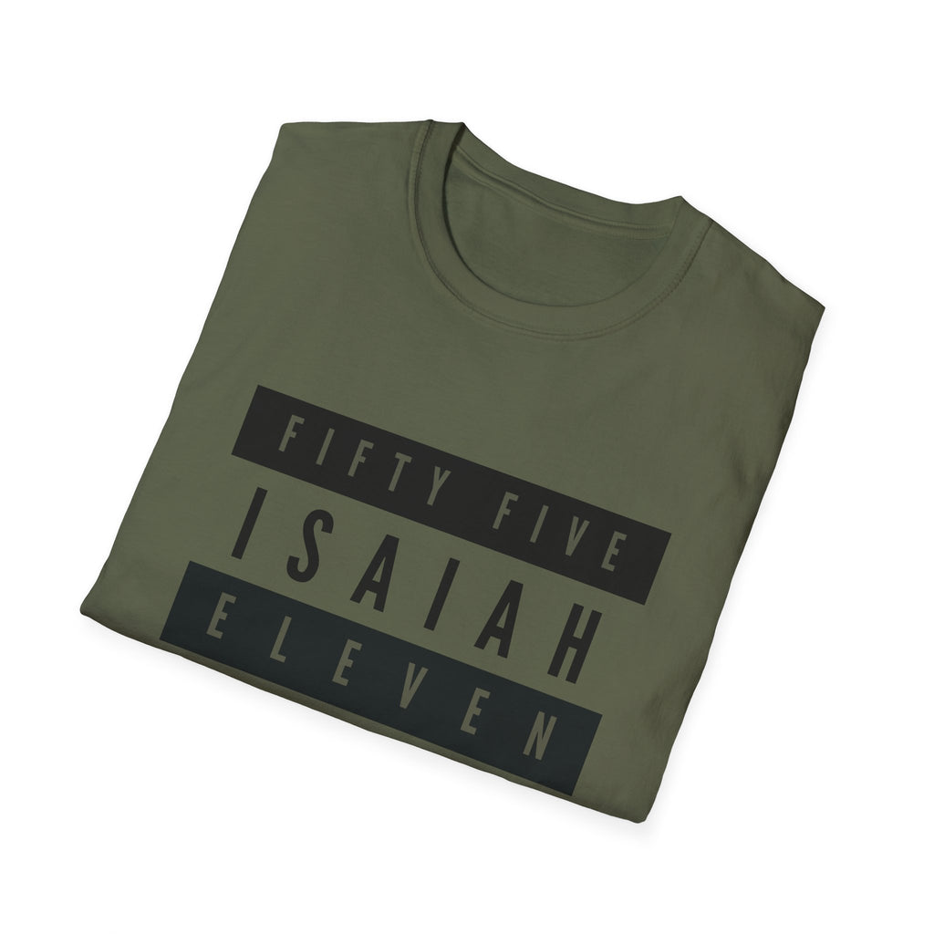 Fifty Five Eleven Branded T-Shirt; Selected Colors