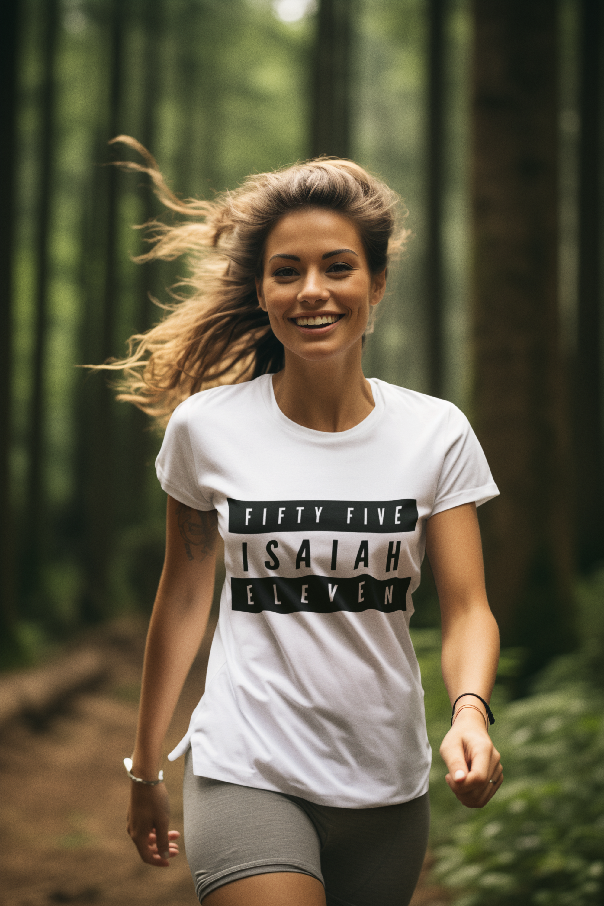 Fifty Five Eleven Branded T-Shirt; Selected Colors