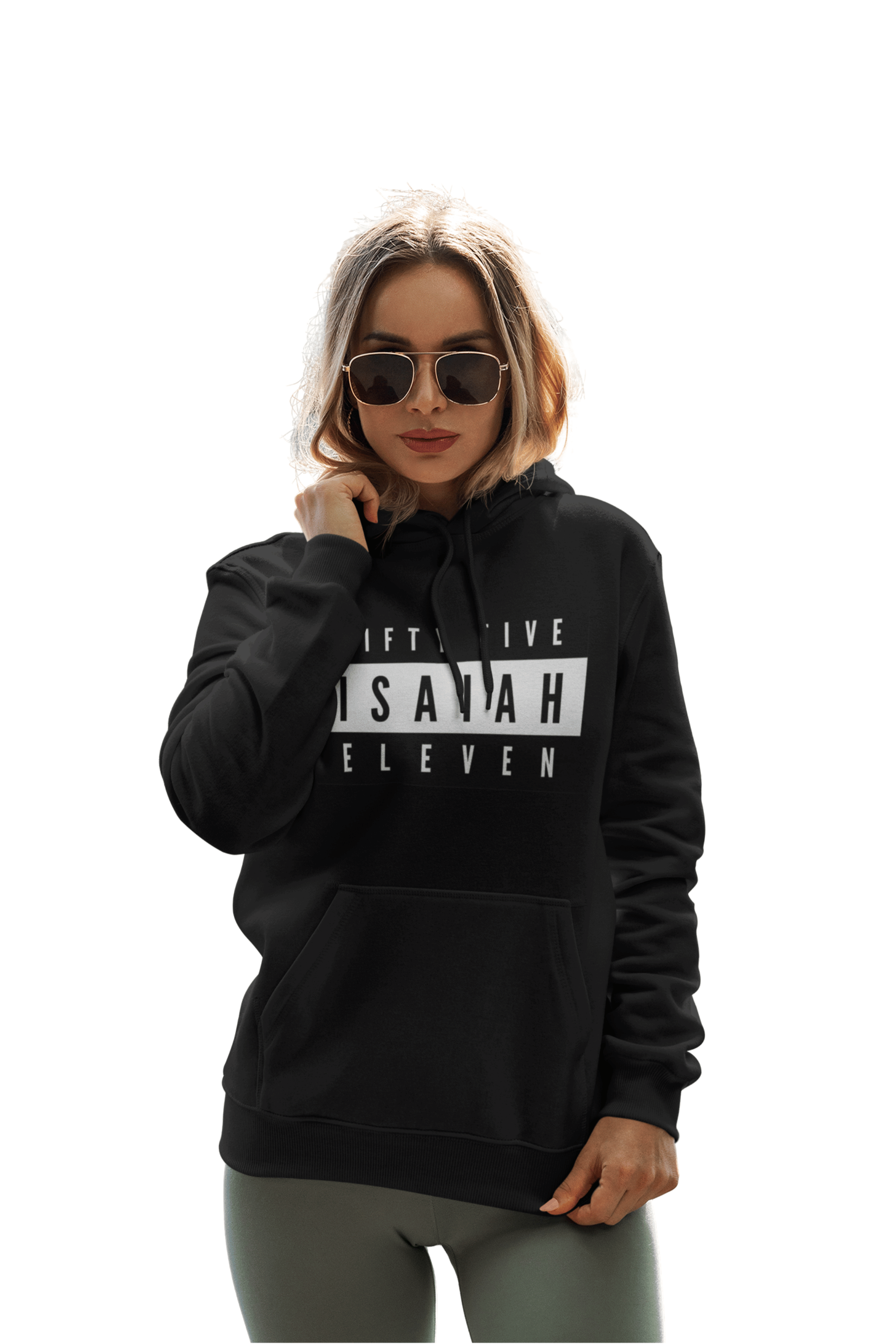Fifty Five Eleven Branded Hoodie; Multi Color