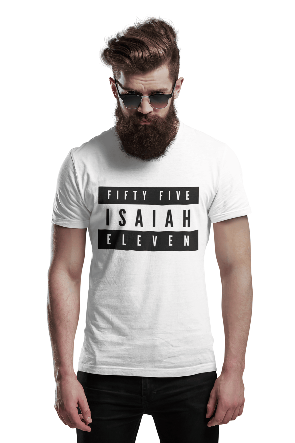 Fifty Five Eleven Branded T-Shirt; Selected Colors