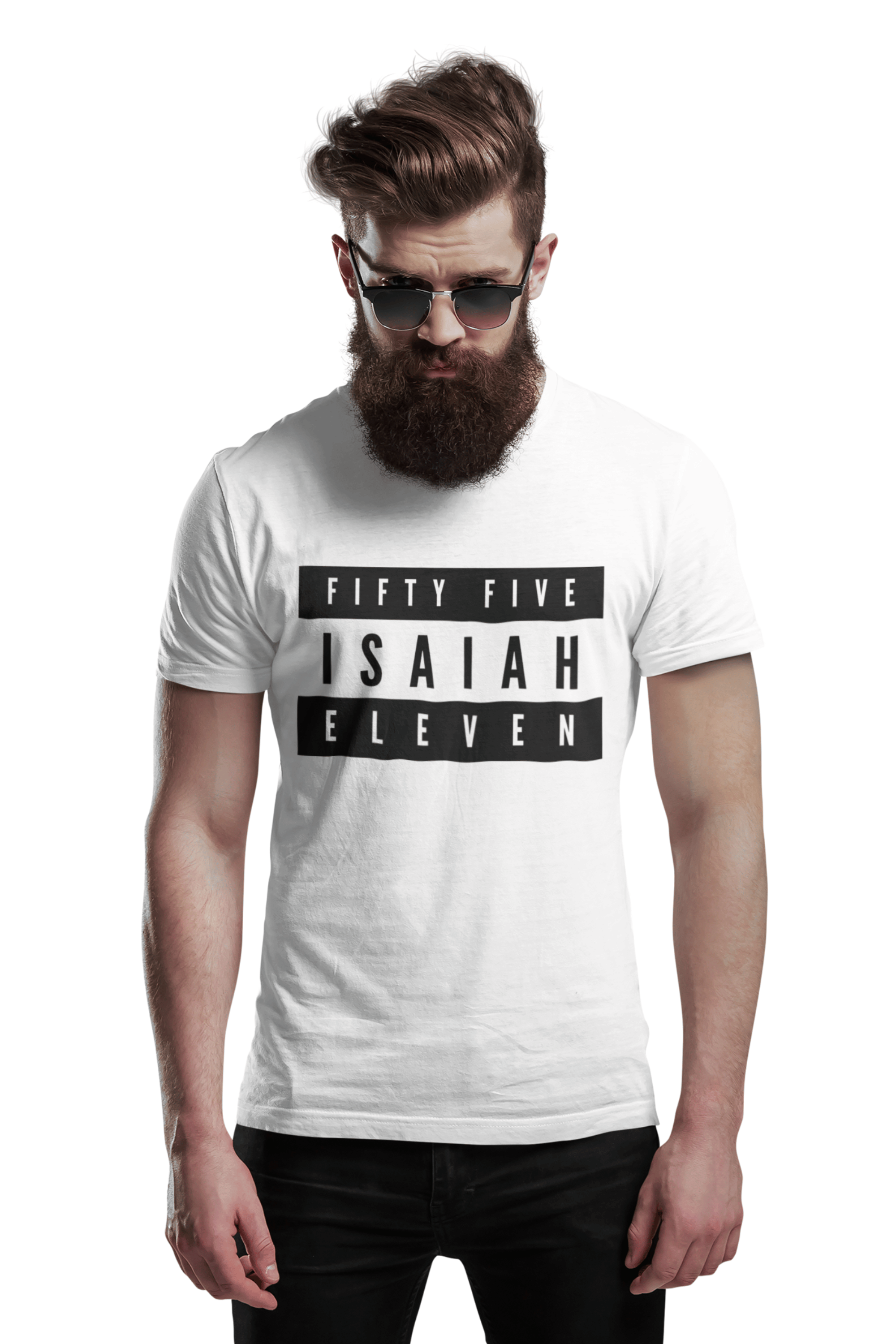 Fifty Five Eleven Branded T-Shirt; Selected Colors